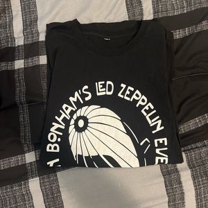 LED Zeppelin Black and White T Shirt ✅